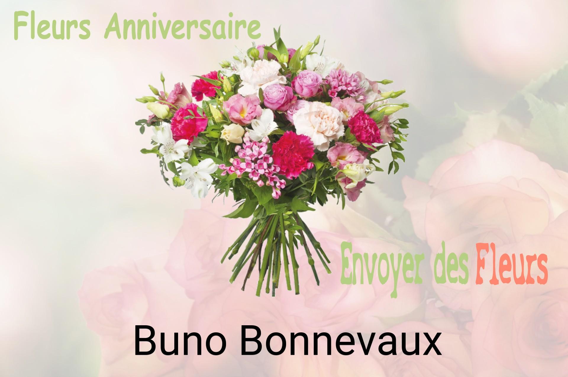Bouquet de fleurs d’anniversaire livré à Buno-Bonnevaux